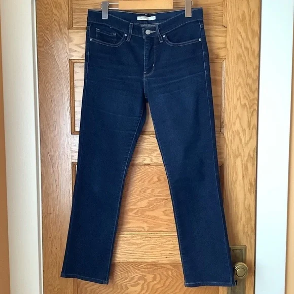 LEVI'S 314 Shaping Straight Jeans Size 29 - Picture 2 of 11